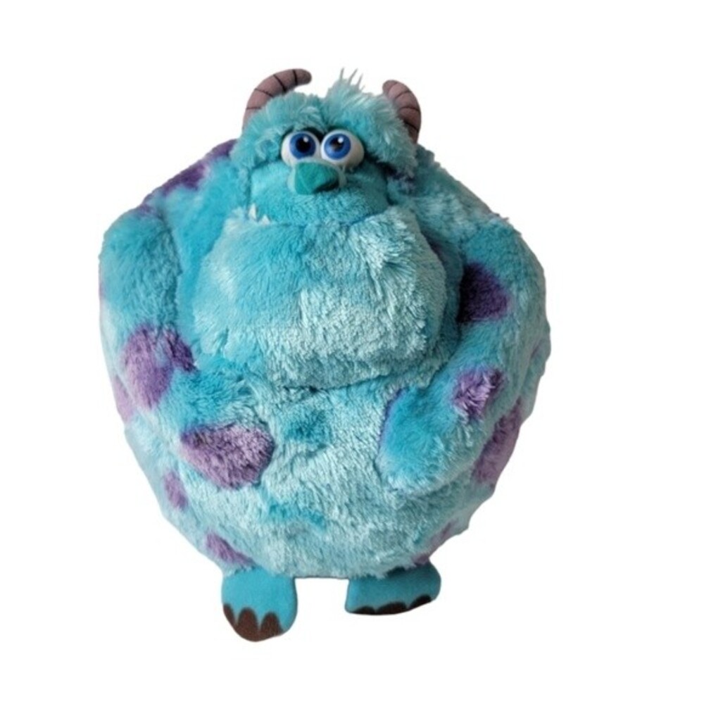 Ty beanie ballz Sulley monsters blue purple plush 8" stuffed animal toy *